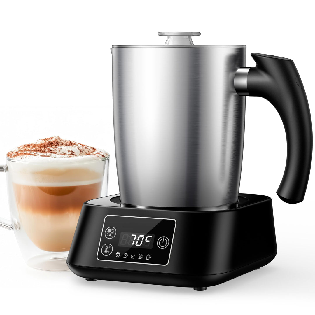 SHARDOR 5-In-1 MilchaufschäUmer, 500 Ml MilchaufschäUmer Elektrisch Mit Einstellbarer Temperatur Und