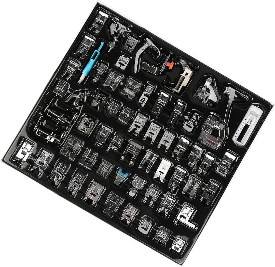 62pcs Multifunktionsnähmaschine Teile Nähfüsse Kit