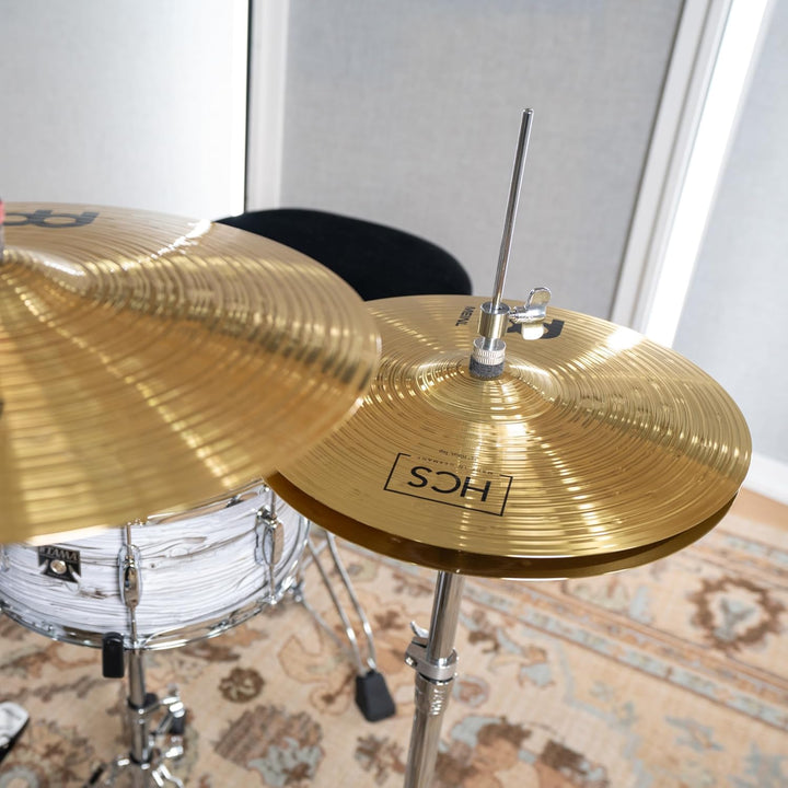 Meinl Cymbals HCS Complete Schlagzeug Becken Set (Video) Box Pack mit 14 Zoll Hihat, 16 Crash, 20 Ri