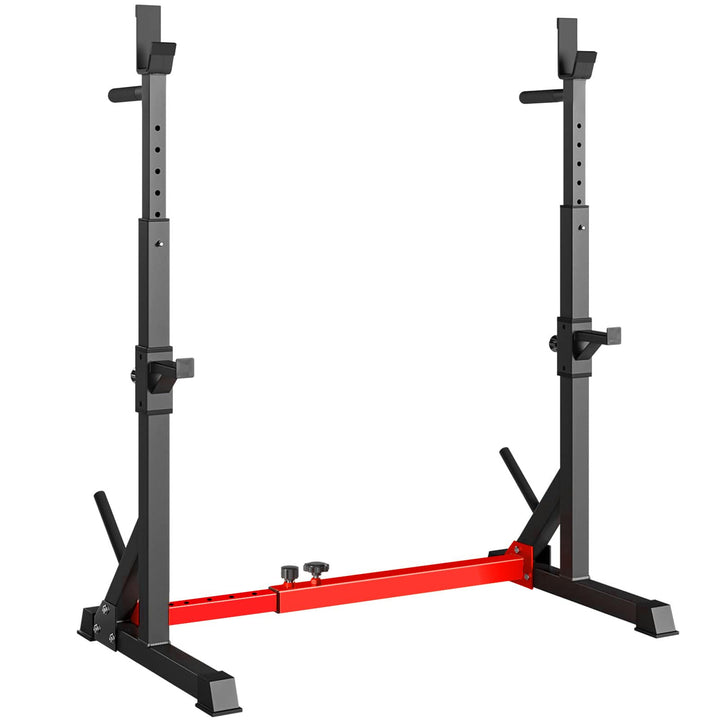 LIFERUN Squat Rack Hantelständer, Kniebeugenständer, verstellbare Langhantelablage höhenverstellbar,