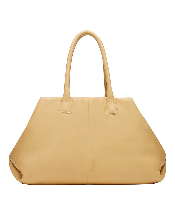 Liebeskind Damen Puffy Chelsea Shopper L Champagne, Champagne