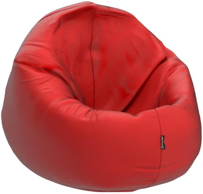 BuBiBag 2in1 Sitzsack L - XXL mit Füllung für Kinder & Erwachsene, Gaming Beanbag & Bodenkissen für