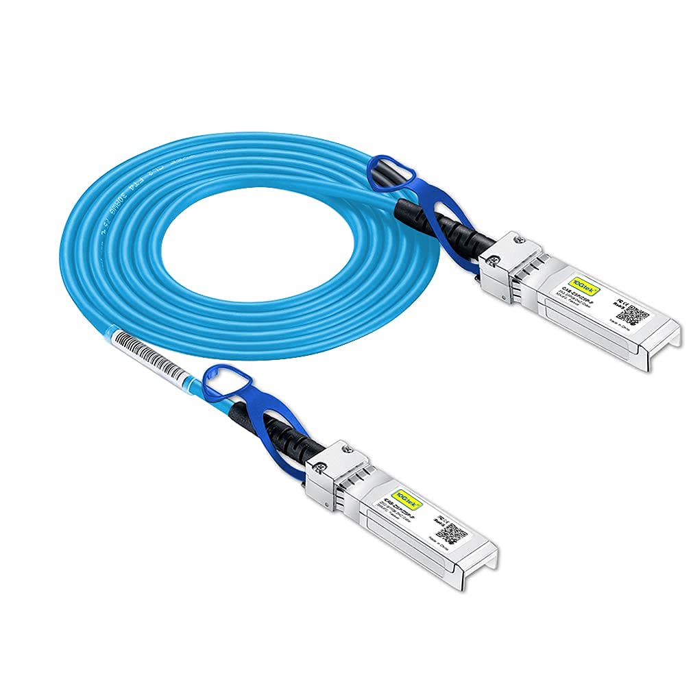 [Blue] 25G SFP28 SFP+ DAC Cable - 25GBASE-CR SFP28 Passive Direct Attach Copper Twinax Cable for Cis