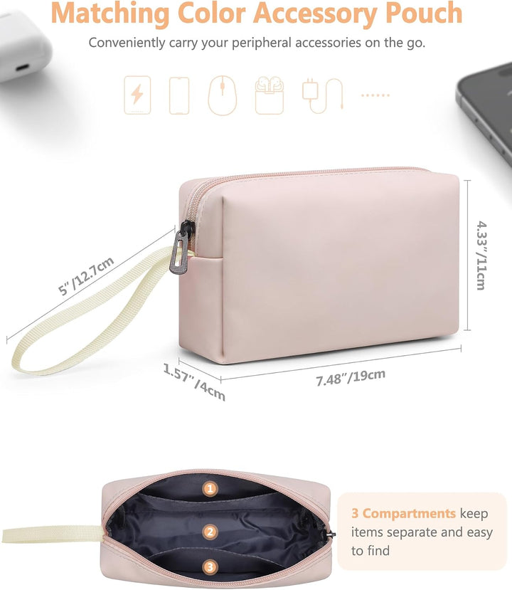 HYZUO 13 Zoll Laptop Hülle Tasche mit Ständer für MacBook Air 13 M5 A3449 M4 M3 M2 M1 2026-2018, Mac