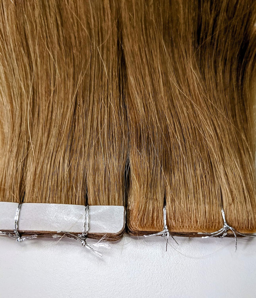 Invisible Tape In Extensions Echthaar Hair Extensions Haarverlängerung in Salon Qualität 10 Stück 45