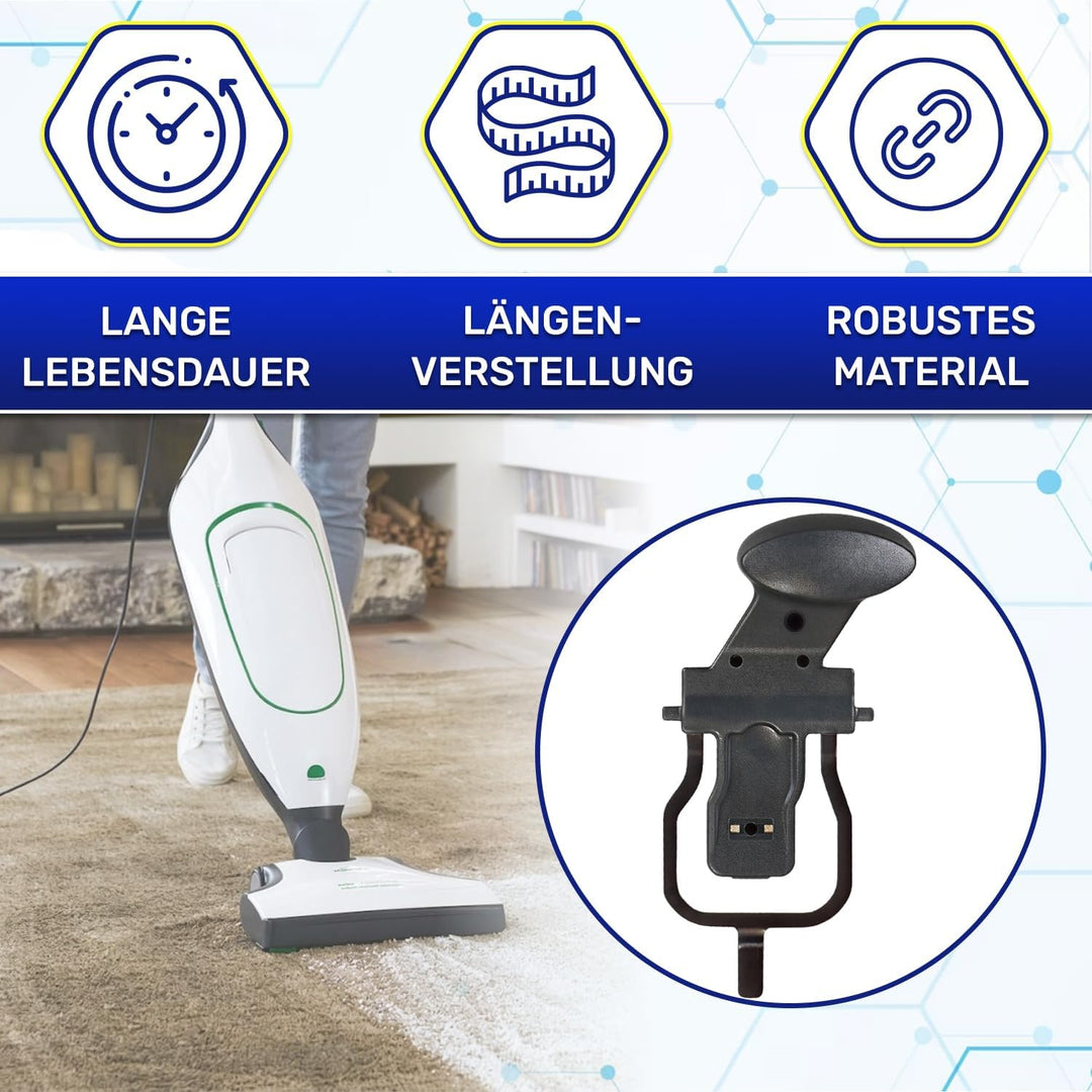 Knopf Entriegeln für Teleskoprohr für Vorwerk Kobold VK140 VK150 Staubsauger Entriegelungsknopf Gara