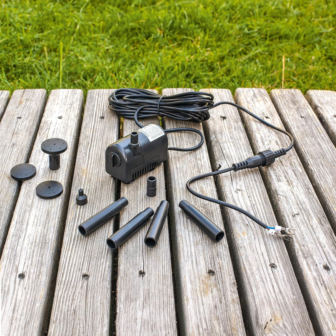 esotec Solar Einzelpumpe Ersatzpumpe Tauchpumpe Fountain 200 | Garten-Teich-Pumpe Teichpumpe univers