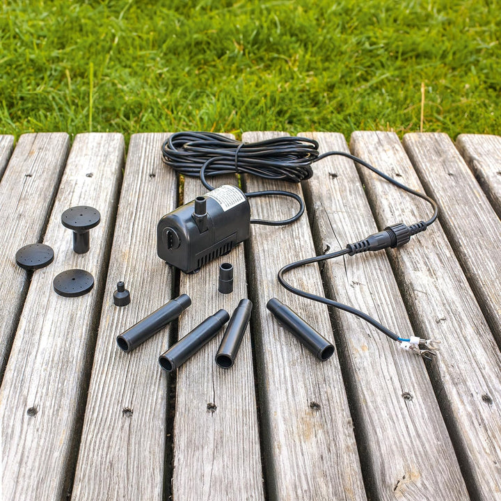 esotec Solar Einzelpumpe Ersatzpumpe Tauchpumpe Fountain 200 | Garten-Teich-Pumpe Teichpumpe univers