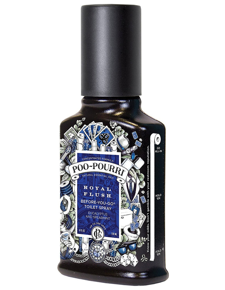 Poo-Pourri Before-You-Go WC-Spray 4 oz Royal Flush Duft Royal Flush Scent 118 ml (1er Pack), Royal F