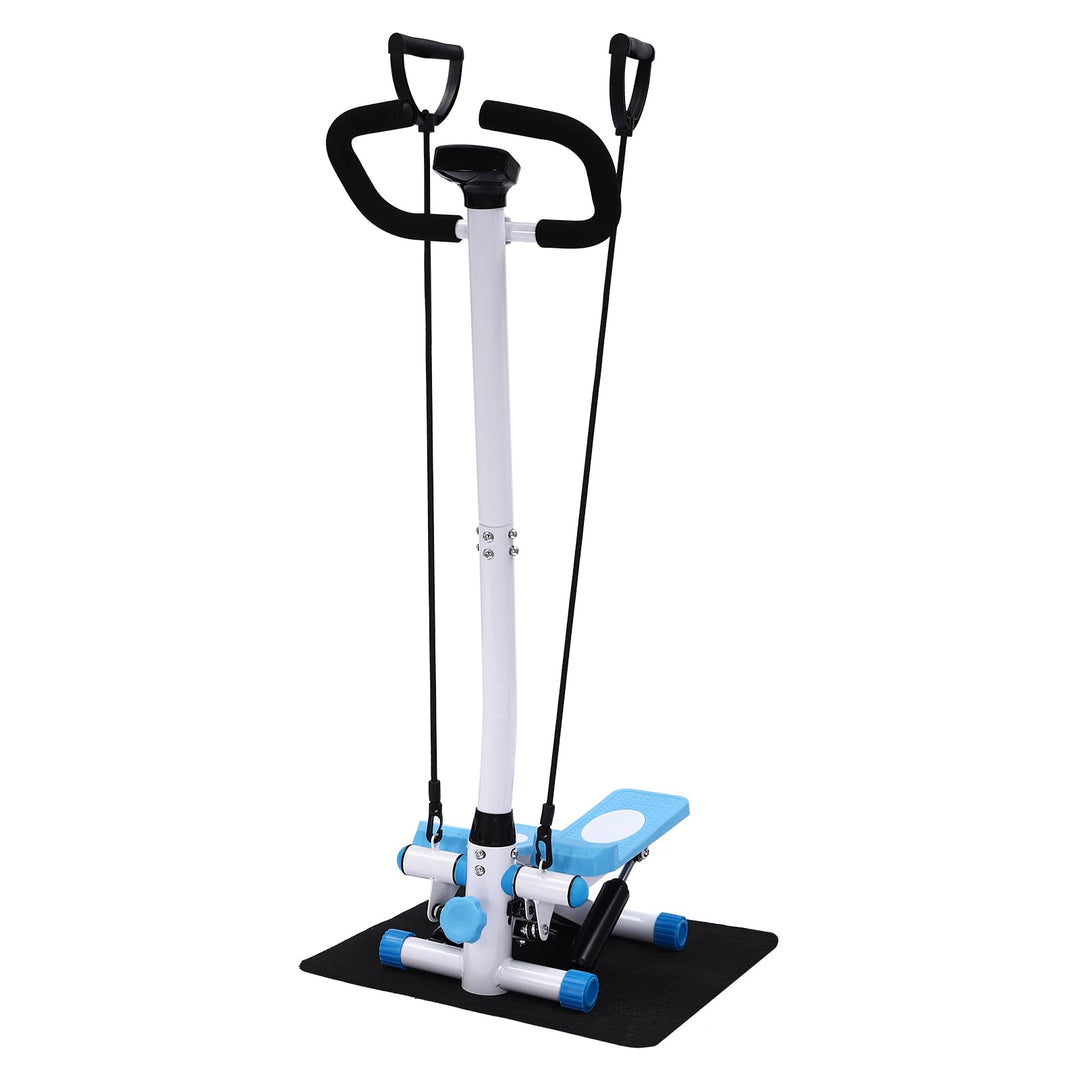 Fitness Stepper, Übung Stepping Machine, Fitness Stepper mit Lenker, für Hause Büro Wohnzimmer Fitne