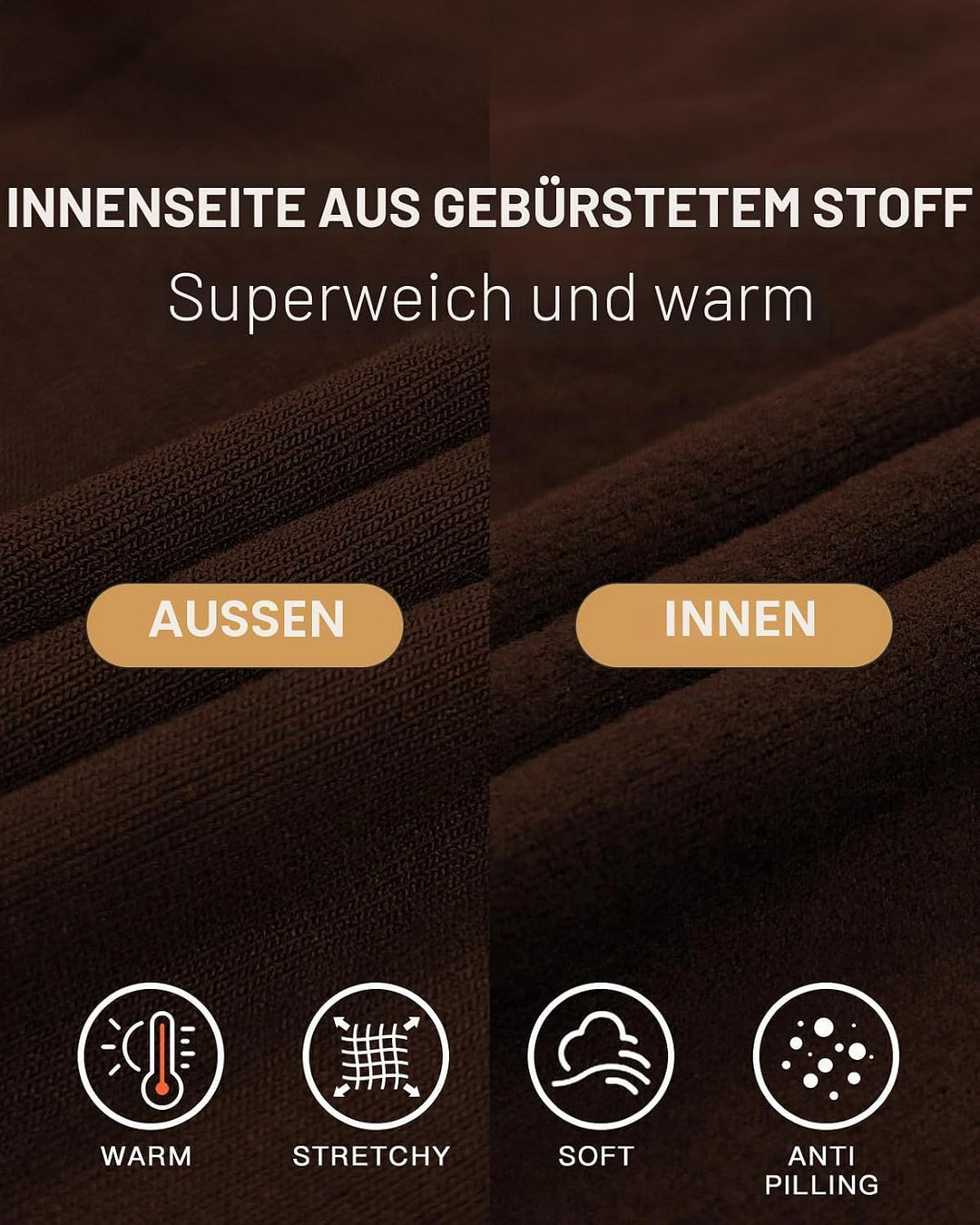 WOWENY Thermo Body Damen Langarm Elegant Langarmbody mit Spitze V-Ausschnitt Fleece Bodysuit Warm Be