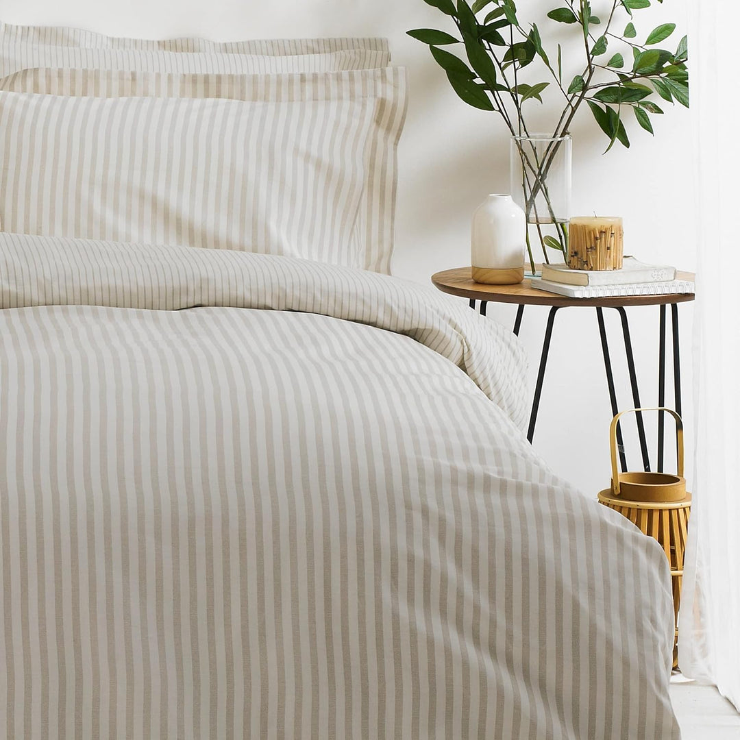 Yard Bettwäsche-Set Hebden, Natur, Doppelbett Doppelbett Natur, Doppelbett Natur
