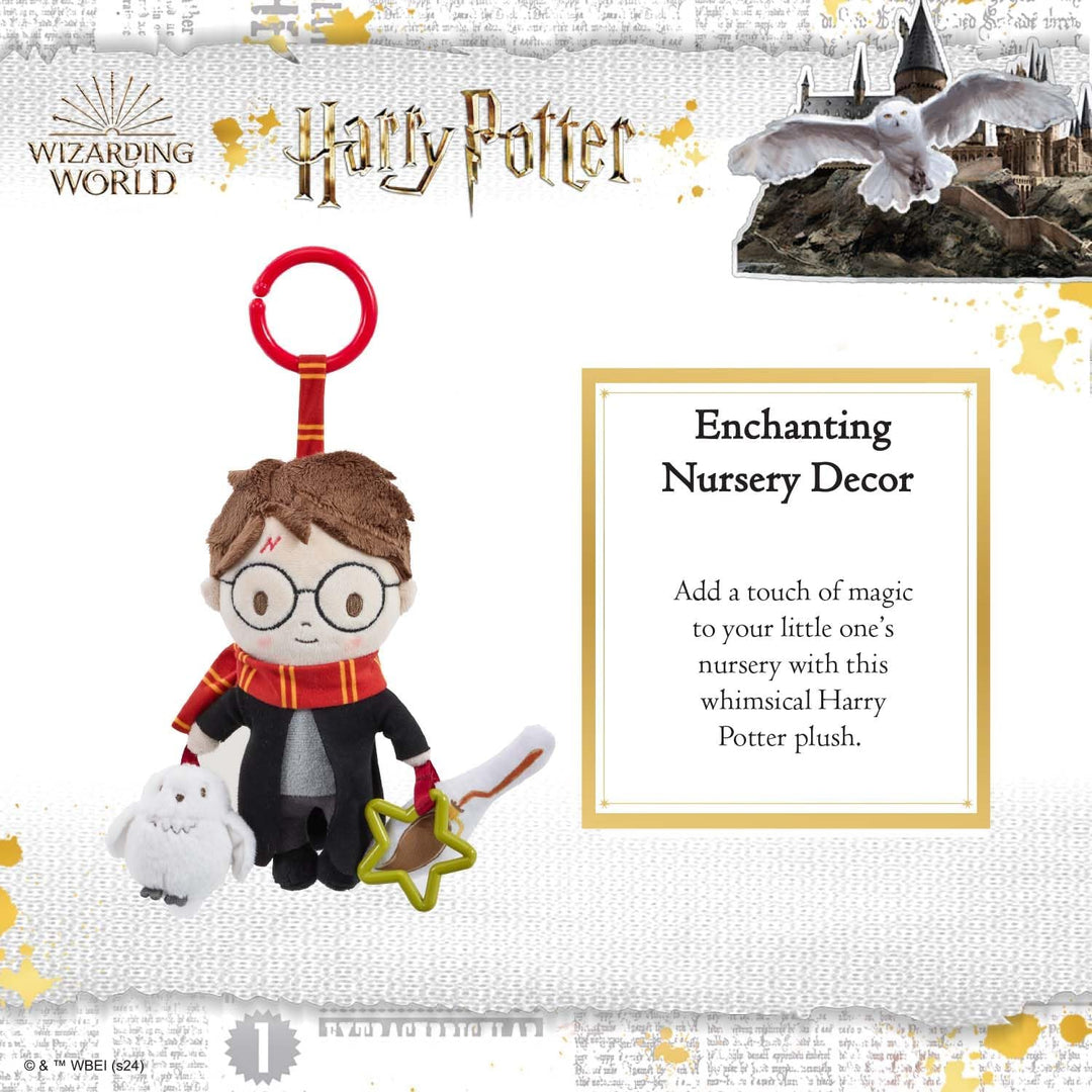 Harry Potter Baby-Reiseset - Kinderwagen- & Buggy-Befestigung für Neugeborene – Sensorik-Spielzeug m