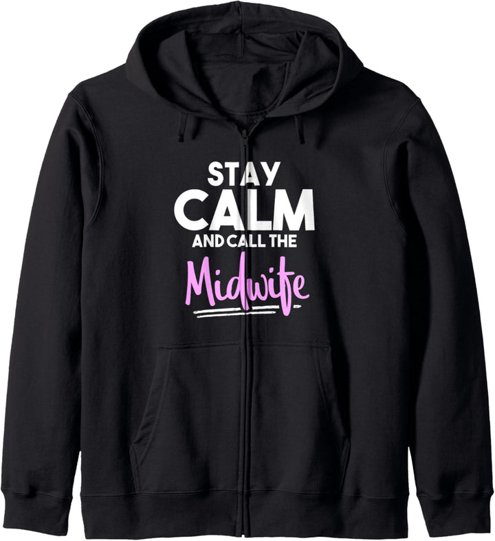 Stay Calm and Call the Midwife Kapuzenjacke