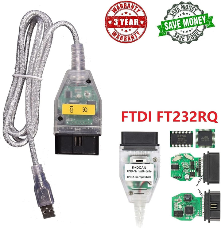 AntiBreak Ediabas k+dcan dcan USB obd2 Switch interfacen k can kdcan dcan Cable Switch Interface