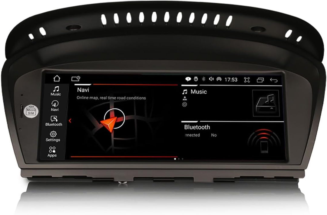 Erisin 8.8 Zoll 8-Kern 4GB+64GB Android 12.0 Autoradio GPS Navigation für BMW 3er E90 E91 E92 E93 5e