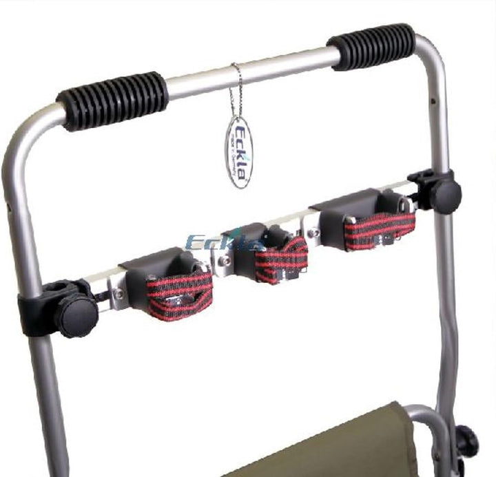 Eckla Multi-Rolly mit Multi-Halteleiste/Transporthelfer für Fotografen, Angler, Sportschützen und me