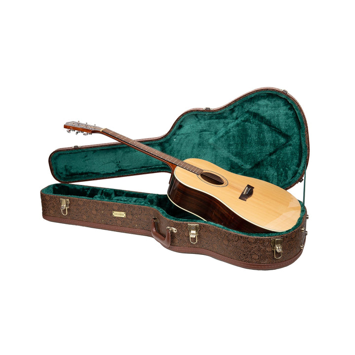 Crossrock Designer Serie – Universelles Holzetui für Gibson Acoustic J45 und Martin Dreadnought Gita