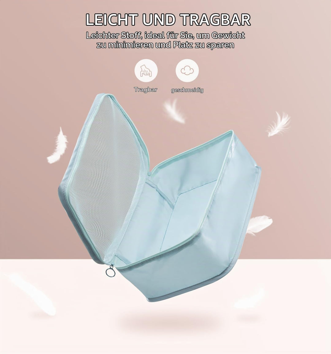 Meowoo 8-teilig Koffer Organizer Set, Packing Cubes, Packwürfel für Urlaub &amp; Business, Reise Organiz