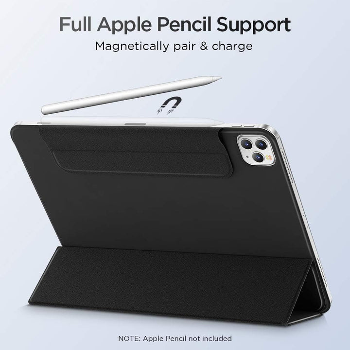 ESR für iPad Pro 12,9 Zoll Hülle 2022/2021/2020 (6./5./4. Generation), Starke Magnetbefestigung, Tri