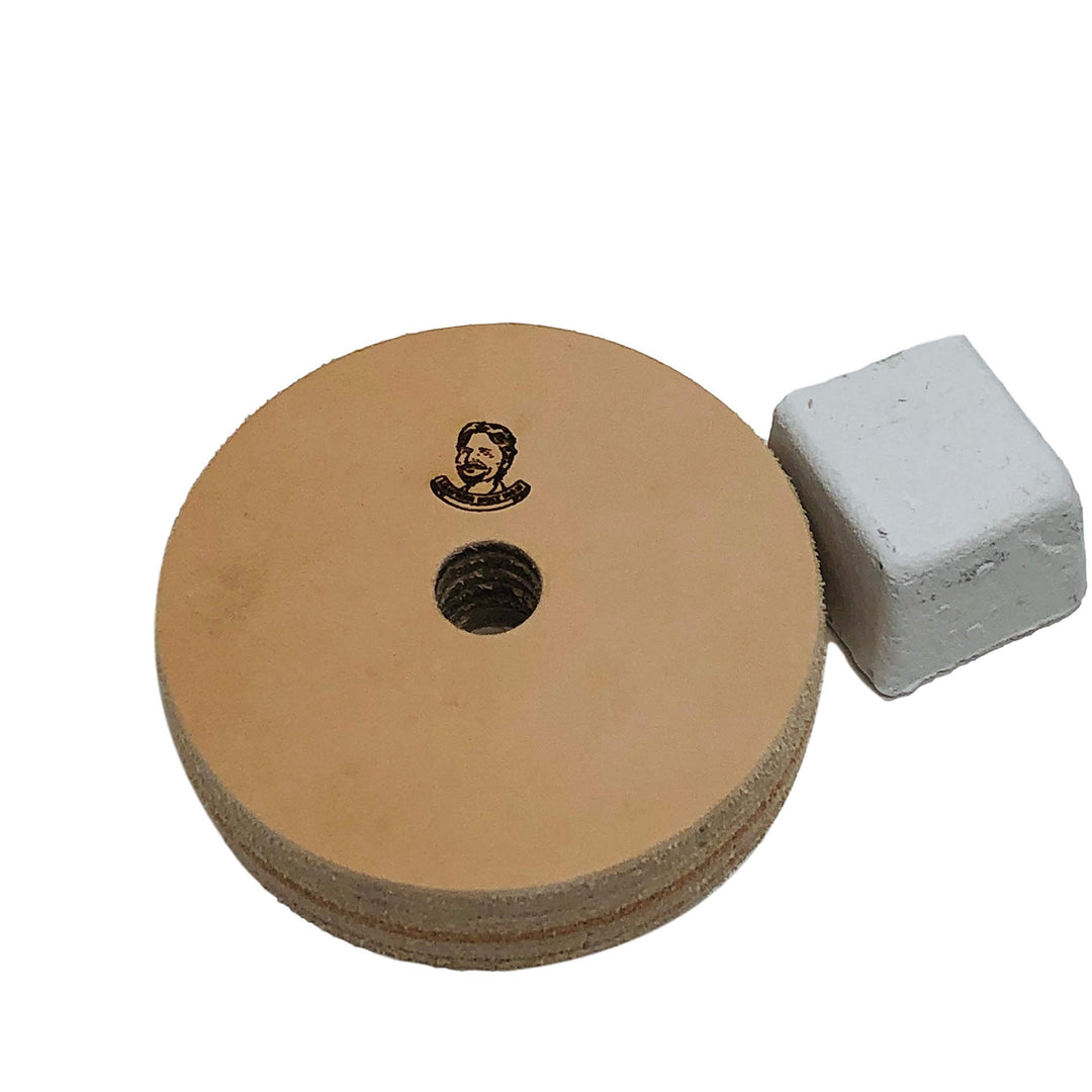 Leder-Rad 7,6 cm (3/4 Zoll) Breite, passend für 12,7 cm Pavillon, Polierscheibe 3/4" Wide, 3/4" Wide