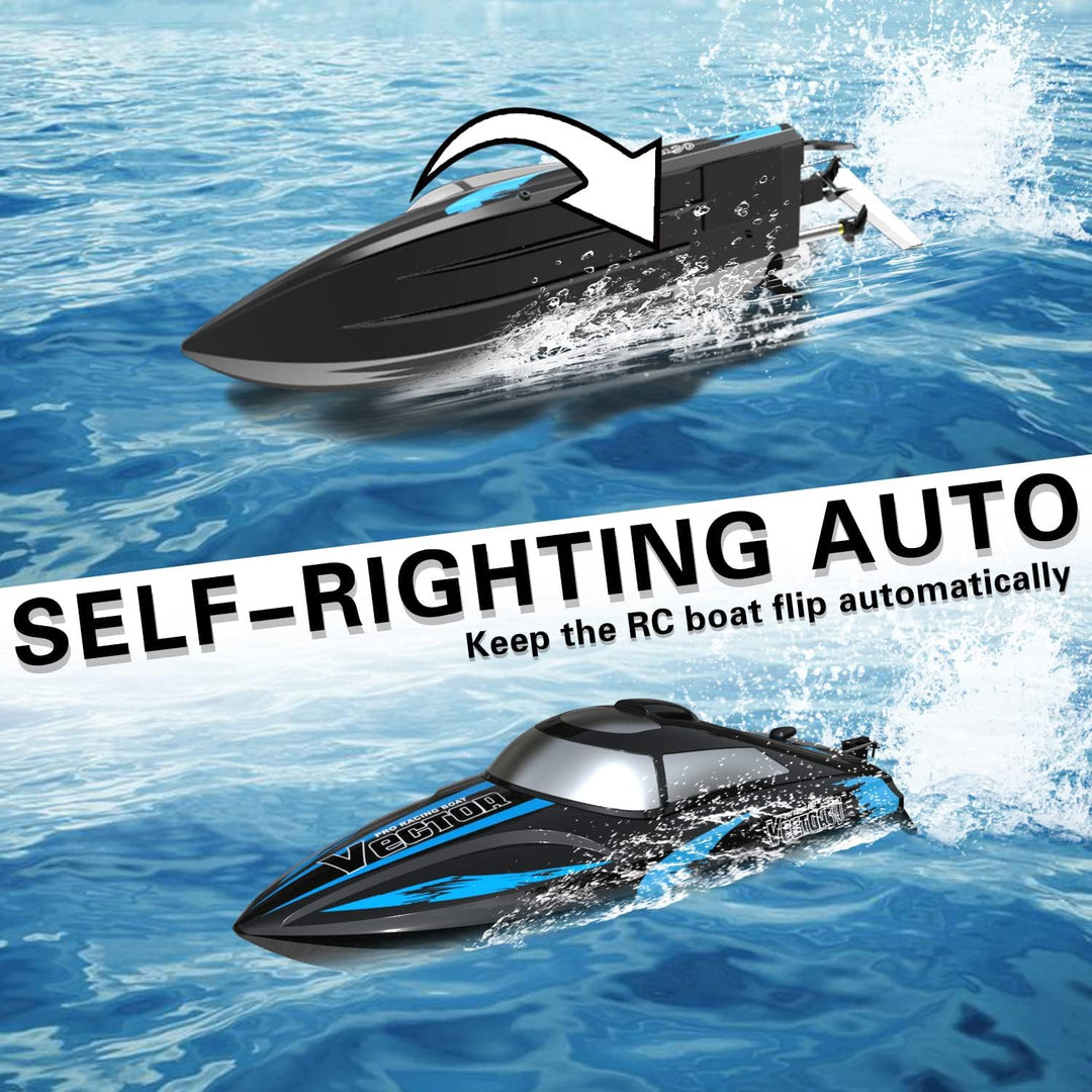 VOLANTEXRC RC Boot ferngesteuerte Boote Vector30, 2,4 GHz Rennboot RC Boot für Pools und Seen, 20+km