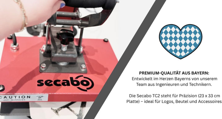 Secabo TC2 Transferpresse 23cm x 33cm