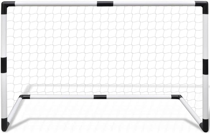 2er Set Mini-Fussballtor für Kinder, Fussballtor klappbar für Garten & Freizeit, inkl. Heringe, wett