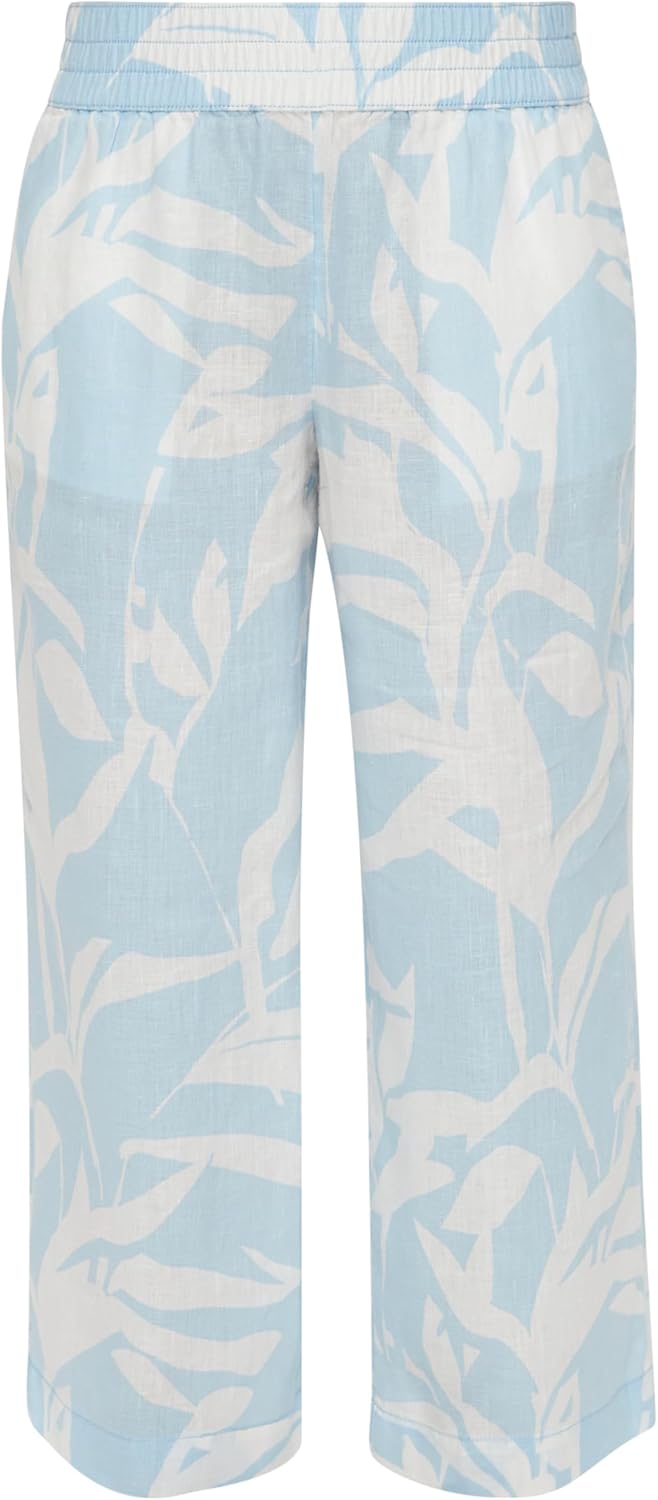 s.Oliver Damen Hose Wide Leg 38 Blau 50a3, 38 Blau