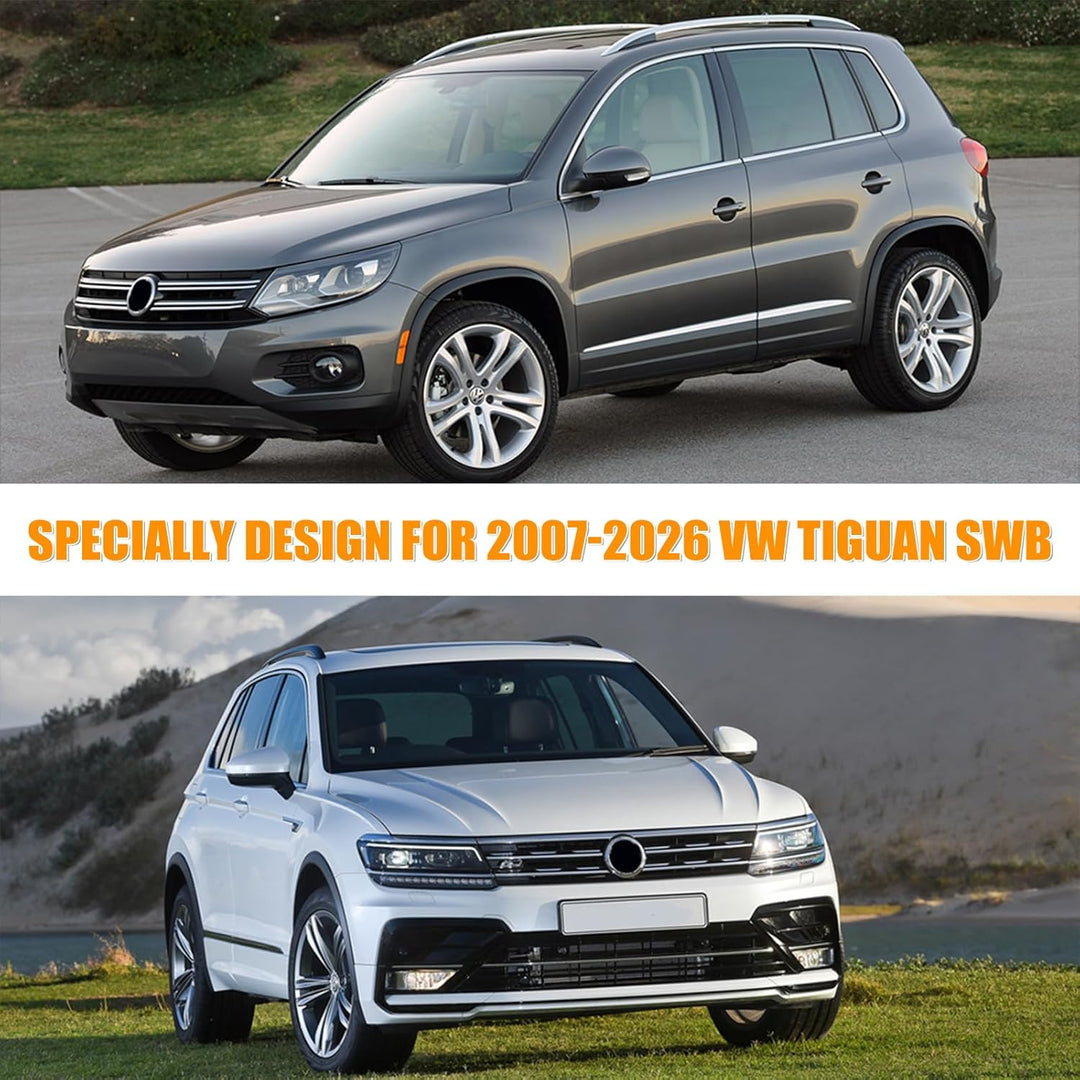 Autoabdeckung Wasserdicht für VW Tiguan 2017-2022, SWB Atmungsaktiv Vollgarage Auto Abdeckplane für