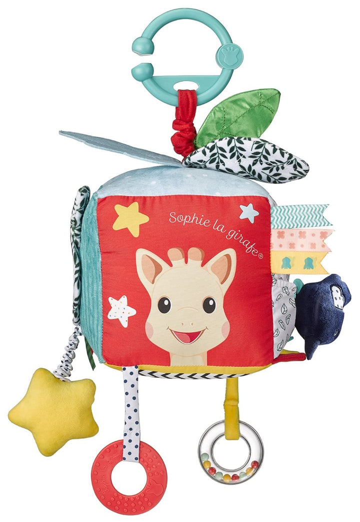 Sophie la Girafe VUI230853 Sinnesspielzeug, Black | Biobasierter Kunststoff | Badespiel Glöckchen un