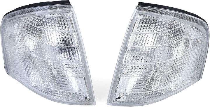 Tenzo-R Blinker weiss Paar für Mercedes C Klasse W202 Limousine S202 Kombi T-Model 93-01
