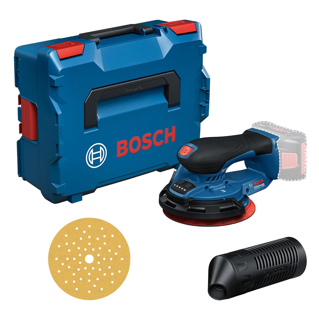Bosch Professional 18V System Akku-Exzenterschleifer GEX 18V-150-3 inkl. L-BOXX (ohne Akku/Ladegerät