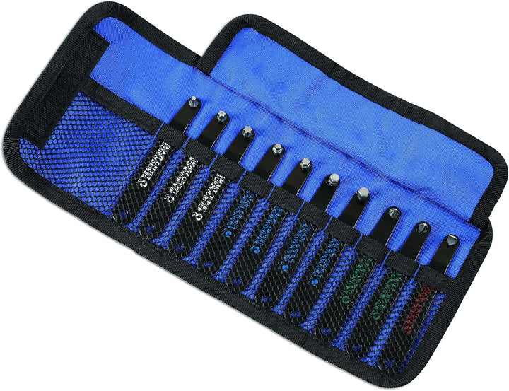 Laser 6709 Low Profile Offset Tool Kit 10pc, Silver