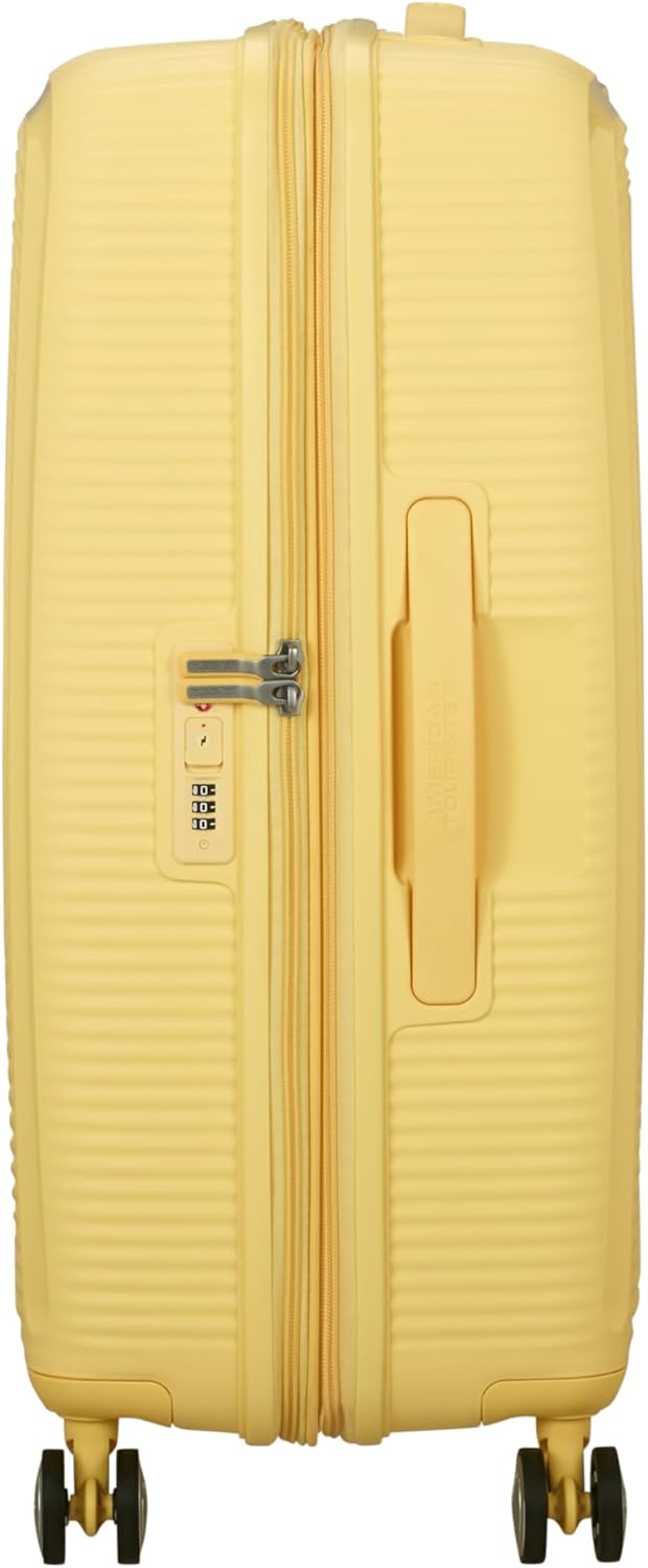 American Tourister Soundbox - Hartschalen-Koffer Mittelgross, 67 cm - Trolley mit 4 Rollen, TSA-Schl