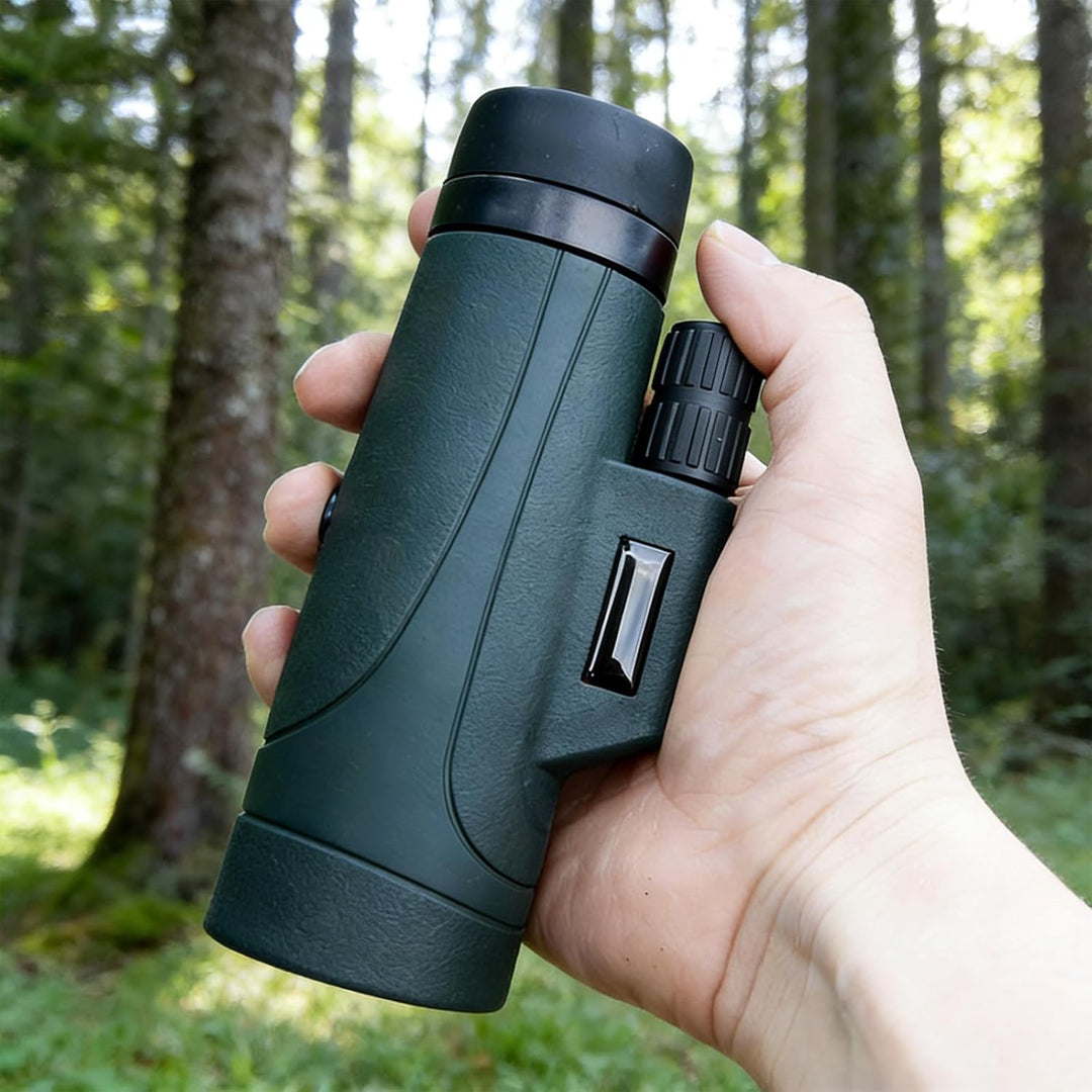 12x50 Zoom fernrohr Erwachsene monocular Telescope originalmit mit Smartphone Halter Stativ,Robuste