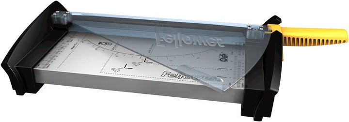 Fellowes Kleinbüro Hebelschneidemaschine Fusion A4 schwarz/metallic, A4