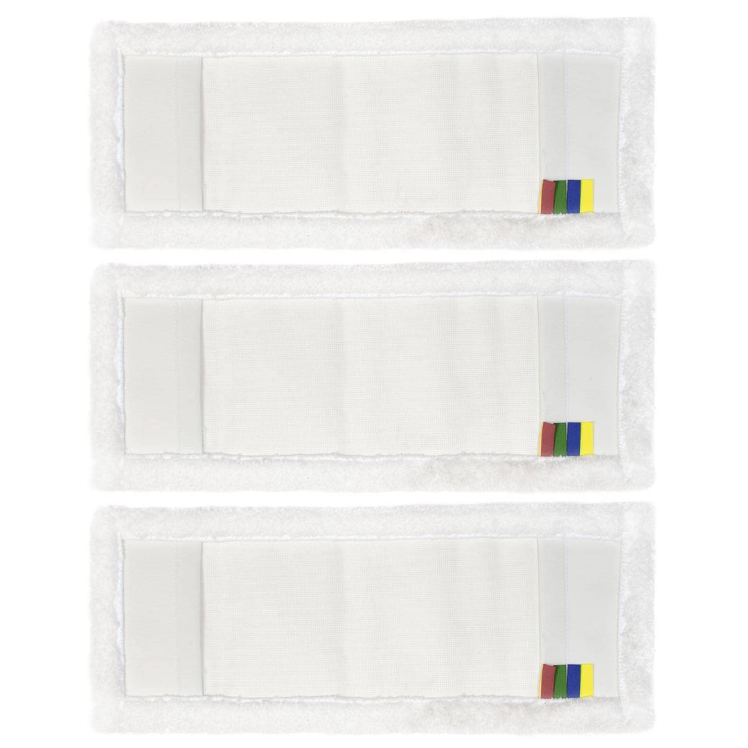Profi Wischbezug aus Mikrofaser | 40cm Breite | 3er-Pack | für alle Bodenarten und Bodenwischer | Er