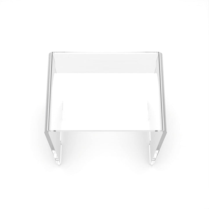 Agplex - Duschhocker aus Acrylglas - Transparentes Design, ideal für Bad und Flur oder Eingangsberei