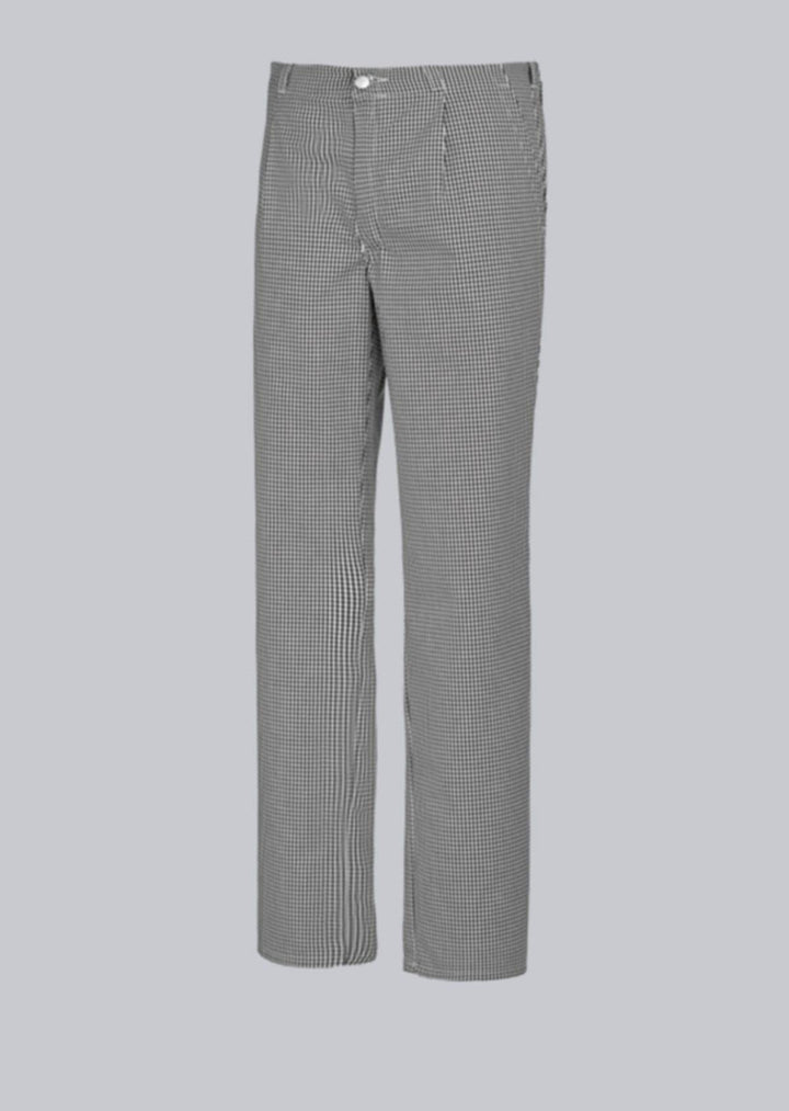 BP Gourmet 1353-910-33 Koch-/ Bäckerhose - Gummizug am Rücken - Reine Baumwolle - Normale Passform -