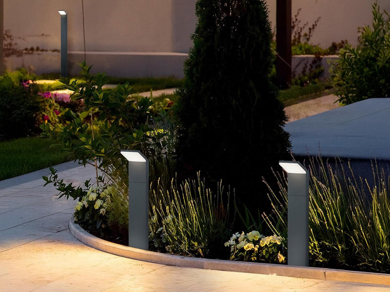 Trio Leuchten LED Aussenleuchte Pearl 421160142, Druckguss Aluminium anthrazit, 1x 9 Watt, 12.5 x 14