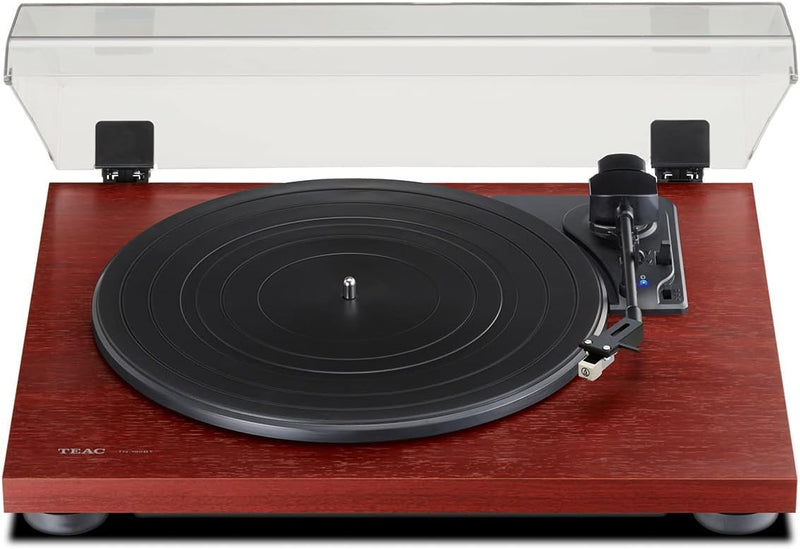 Teac TN-180BT-A3/CH HiFi Plattenspieler mit Bluetooth Sender für Lautsprecher und Kopfhörer (Riemena