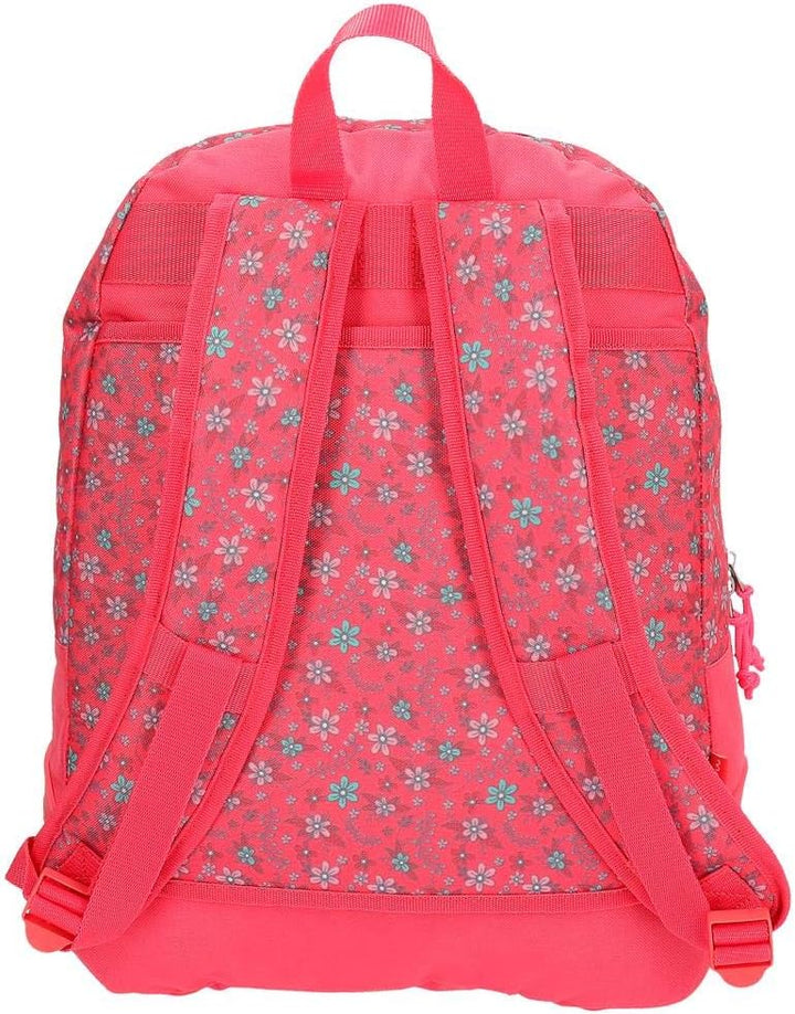 Movom Enjoy Rucksack Rosa 33x44x13,5 cms Polyester 19.6L Rucksack 44 cm, Rucksack 44 cm