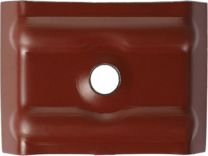 200 Stück Kalotten 35/207 farbig für Wellplatten Lichtplatten Trapezblech Rotbraun RAL 8012 200 Ral