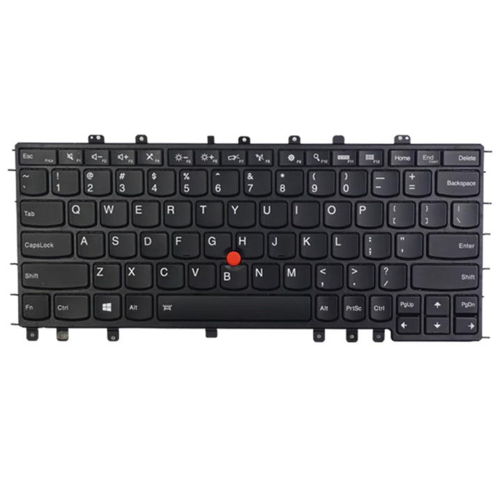 fqparts-cd Replacement Laptop Tastatur für for Lenovo für for Thinkpad Yoga 12 Schwarz Amerikanische