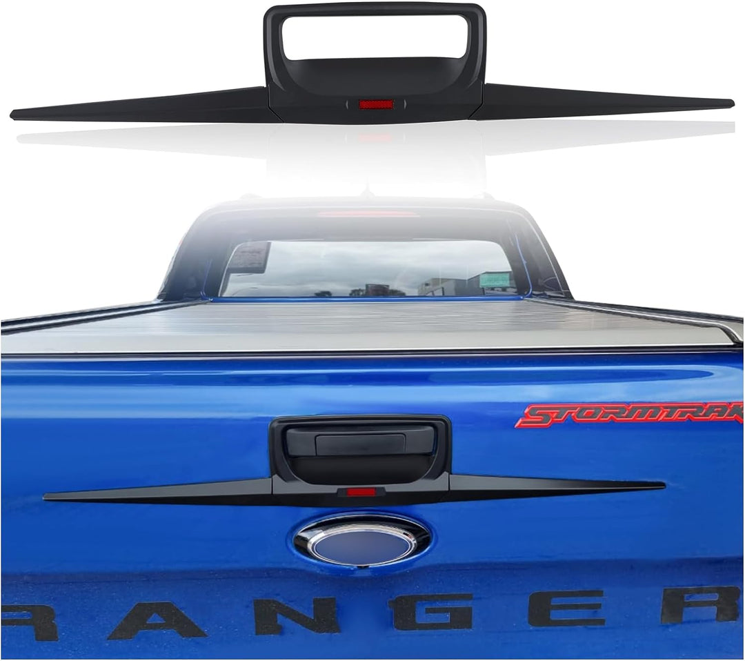 JHCHAN Heckklappenabdeckung Hintere Türgriffverkleidung für Ford Ranger Wildtrak T6 T7 T8 2012-2022