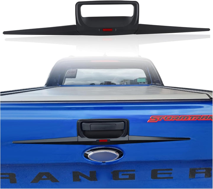 JHCHAN Heckklappenabdeckung Hintere Türgriffverkleidung für Ford Ranger Wildtrak T6 T7 T8 2012-2022