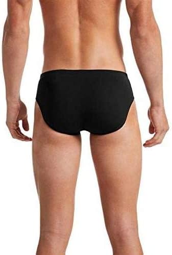 Nike Herren Brief Schwimm-Slips 24 Schwarz, 24 Schwarz
