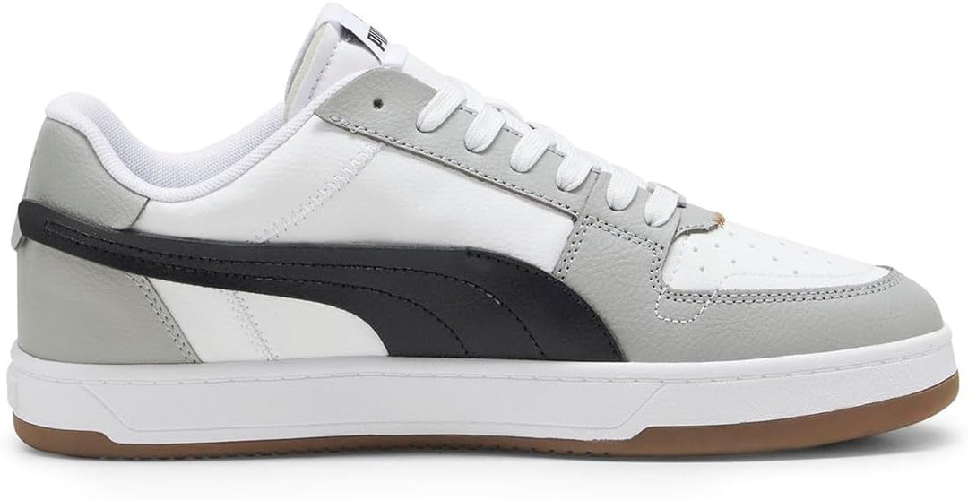 Puma Unisex Puma Caven 2.0Sneaker 44 EU 2 0 Vtg White Black Smokey Gray, 44 EU 2 0 Vtg White Black S