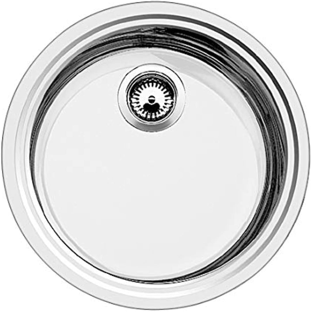 BLANCO RONDOSOL-IF | Edelstahl | Einbauart: Einbau von Oben & Flächenbündig & Unterbau | ohne Ablauf